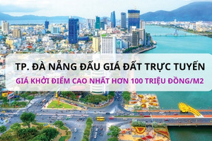 TP đáng sống nhất thế giới tại Việt Nam đưa 123 lô đất 'lên sàn online', cao nhất 100 triệu đồng/m2