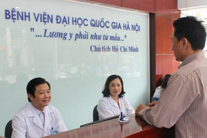 Bệnh viện Đại học Quốc gia Hà Nội được cấp phép hoạt động khám chữa bệnh nội trú, hướng tới phát triển quy mô 1.000 giường bệnh