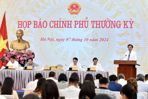 TỔNG THUẬT: Họp báo Chính phủ thường kỳ tháng 9/2024