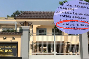 Hiệu trưởng các trường ở Đồng Nai chịu trách nhiệm nếu để xảy ra lạm thu