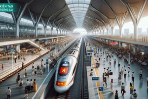 Bước tiến cho kinh tế xanh: Đường sắt cao tốc Bắc - Nam 67 tỷ USD sẽ chạy hoàn toàn bằng điện