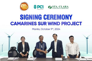 Tập đoàn PC1 thực hiện tổng thầu nhà máy điện gió 58,5MW tại Philippines