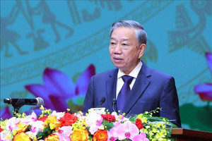 Diễn văn của Tổng Bí thư, Chủ tịch nước tại Lễ kỷ niệm 70 năm Giải phóng Thủ đô