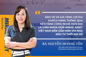 Lãnh đạo Mirae Asset: Chuyển đổi số và quản lý tài sản chuyên nghiệp là thích nghi bắt buộc của CTCK