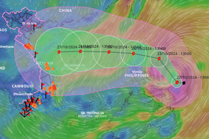 Các tỉnh từ Quảng Ninh - Bình Thuận chủ động ứng phó với bão Trà Mi