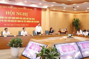 Hà Nội khẩn trương điều chỉnh Bảng giá đất