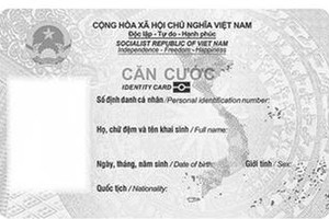 Cấp đổi thẻ căn cước trực tuyến được giảm 50% lệ phí