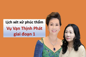 Vụ Vạn Thịnh Phát giai đoạn 1: Phiên toà xét xử phúc thẩm sẽ diễn ra vào 4/11