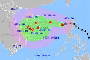 Bão Trà Mi tiếp tục tăng cấp, chuyên gia dự báo mưa lớn ở miền Trung