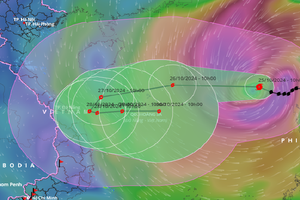 Vì sao bão số 6 có hướng đi 'kỳ dị'?
