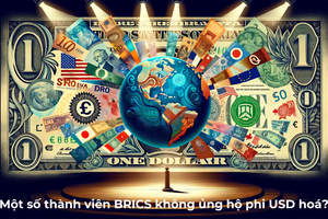 Các thành viên BRICS bất ngờ không chung ý kiến, kế hoạch ‘tấn công’ đẩy nhanh phi USD hóa có thể không thành?