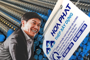 Hòa Phát (HPG) của tỷ phú Trần Đình Long nộp 10.400 tỷ đồng tiền thuế trong 9 tháng đầu năm