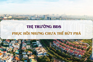 Ghi nhận phục hồi nhưng thị trường BĐS vẫn cần 'đòn bẩy' để bứt phá