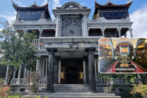 Tòa nhà bằng đá lớn nhất Việt Nam: Xây nên từ 3.000 tấn đá trong suốt 14 năm, không hề dùng hồ vữa