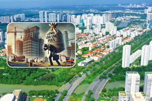 'Nặng gánh' với tiền sử dụng đất, doanh nghiệp BĐS rơi vào cảnh 'tiến thoái lưỡng nan'