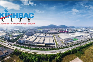 Hai tập đoàn Hàn Quốc rót thêm 1,1 tỷ USD vào KCN Tràng Duệ của Kinh Bắc City (KBC)