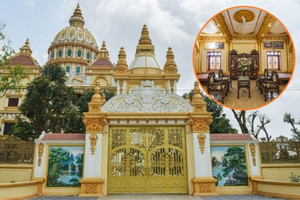 ‘Đại gia lò gạch’ ở Hưng Yên sở hữu tòa lâu đài gây choáng ngợp: Vẻ ngoài phương Tây, bên trong đậm chất Việt Nam