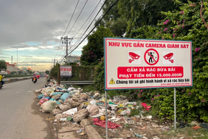 Thứ trưởng Bộ Tài nguyên và Môi trường đề xuất các địa phương giám sát hoạt động vứt rác bằng camera