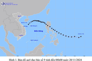 Trung tâm Dự báo khí tượng thủy văn phát bản tin cuối cùng về cơn bão số 9