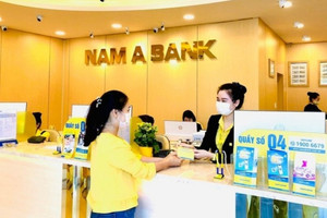 Nam A Bank (NAB) tăng lãi suất tiết kiệm từ ngày 20/11