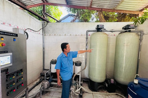 Bệnh viện đầu tiên ở Tây Nam Bộ ‘biến’ nước mặn thành nước sạch dùng cho y tế