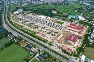 Sau 8 năm xây dựng, nhà máy xử lý nước thải ‘giải cứu’ dòng sông ‘bốc mùi’ nhất Thủ đô chuẩn bị vận hành