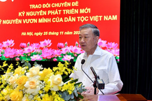 Tổng Bí thư Tô Lâm: Thời điểm bắt đầu kỷ nguyên mới là Đại hội XIV của Đảng