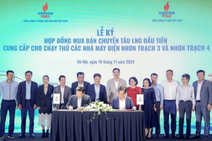 PV GAS (GAS) và PV Power (POW) ký hợp đồng mua bán lô khí LNG đầu tiên cho nhà máy điện Nhơn Trạch