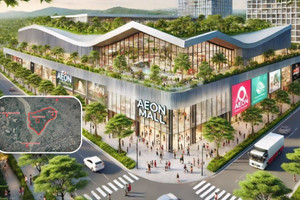 Mục sở thị nơi sẽ là 'bến đáp' của TTTM Aeon Mall 6.000 tỷ: Nằm giữa các 'thủ phủ' của 3 tỉnh, thành