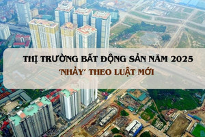 Năm 2025, giá BĐS sẽ bắt đầu 'nhảy' theo luật mới