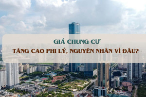 Định giá đất tăng cao khiến chung cư bị đẩy giá lên mức 'phi lý'