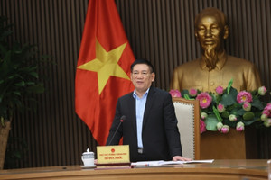 Phó Thủ tướng Hồ Đức Phớc họp về sắp xếp, tinh gọn bộ máy của Bộ Tài chính
