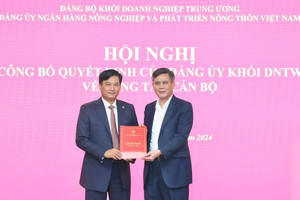 Tổng Giám đốc Phạm Toàn Vượng được giao phụ trách Đảng bộ Agribank