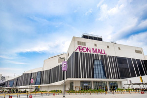 Aeon Mall Cần Thơ là trung tâm thương mại lớn nhất ĐBSCL, gấp 9 lần so với trung tâm hiện tại