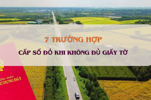 Chưa đầy 10 ngày nữa, sẽ cấp sổ đỏ khi không đủ giấy tờ trong những trường hợp sau