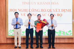 Ban Bí thư Trung ương Đảng chỉ định nhân sự tại Khánh Hòa