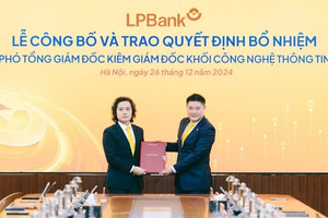 LPBank (LPB) bổ nhiệm ông Lưu Danh Đức làm Phó Tổng Giám đốc kiêm Giám đốc Khối Công nghệ Thông tin