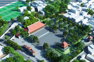 Hà Nội sắp có công viên Văn hóa - lịch sử rộng hơn 15.000m2