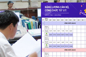 Thôi làm lãnh đạo, quản lý khi tinh gọn bộ máy sẽ được bảo lưu lương, phụ cấp