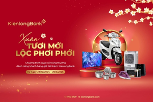 KienlongBank (KLB) dành 1,2 tỷ đồng 'phát lộc' cho khách hàng gửi tiền dịp năm mới