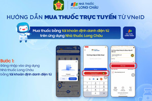 Từ 01/01/2025, có thể dùng VNeID để mua thuốc trực tuyến từ FPT Long Châu