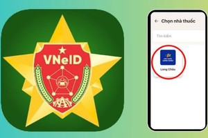 Cách mua thuốc trực tuyến trên ứng dụng VNeID