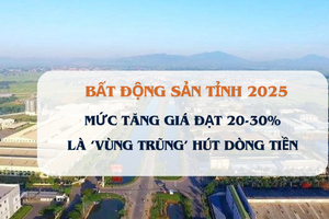 Bất động sản tỉnh sẽ là 'vùng trũng hút dòng tiền', mức giá tăng đạt 20-30%