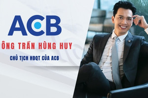 Chủ tịch ACB Trần Hùng Huy và bên liên quan sở hữu khối cổ phiếu trị giá 9.700 tỷ đồng