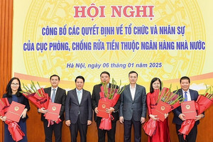 Ngân hàng Nhà nước bổ nhiệm Ban Lãnh đạo Cục Phòng, chống rửa tiền