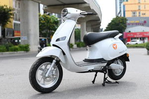 Ứng viên sáng giá trong phân khúc xe điện tầm trung: Giá chỉ 16,5 triệu, có smartkey chống trộm, pin chạy 80km