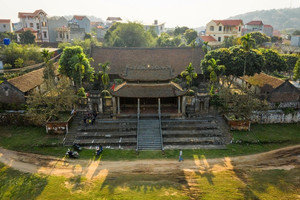 Ngôi đình là Di tích Quốc gia đặc biệt, sẽ trở thành điểm đến quan trọng trên tuyến hành trình du lịch di sản văn hóa phía Tây của TP Hà Nội