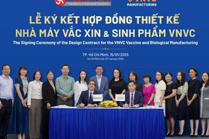 VNVC ‘bắt tay’ với Tập đoàn đến từ Đức thiết kế nhà máy vaccine đầu tiên ở Việt Nam đáp ứng đủ tiêu chuẩn quốc tế