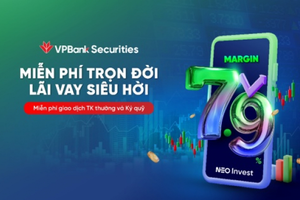 Gói margin với lãi suất 'thấp chưa từng có' tại VPBankS