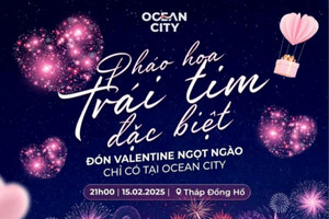 'Xin vía' ngày Valentine, giới trẻ đổ về Ocean City tận hưởng thiên đường tình yêu ngọt lịm tim